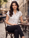 Women shirt collar Regular Fit Shirts