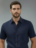 Vida Loca Half Sleeve Spread Collar Cotton Slim Shirt For men and Boys.