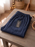 Vida Loca Navy Blue Color Trousers For Women And Girls