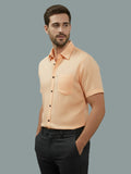 Vida Loca Half Sleeve Spread Collar Cotton Slim Shirt For men and Boys.