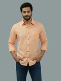 Vida Loca Full Sleeve Spread Collar Cotton Slim Shirt For men and Boys.