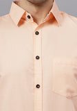 Men's Cotton Blend Slim Fit Formal Shirt