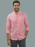 Vida Loca Full Sleeve Chinese collar Cotton Slim Shirt For men and Boys.