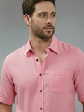 Vida Loca Half Sleeve Spread Collar Cotton Slim Shirt For men and Boys.