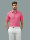 Vida Loca Half Sleeve Spread Collar Cotton Slim Shirt For men and Boys.