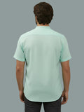 Vida Loca Half Sleeve Chinese collar Cotton Slim Shirt For men and Boys.