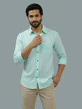 Vida Loca Full Sleeve Spread Collar Cotton Slim Shirt For men and Boys.