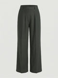 Vida Loca Green Color Trousers For Women And Girls