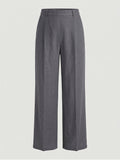 Vida Loca Dark Grey Color Trousers For Women And Girls