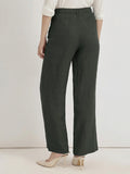 Vida Loca Green Color Trousers For Women And Girls