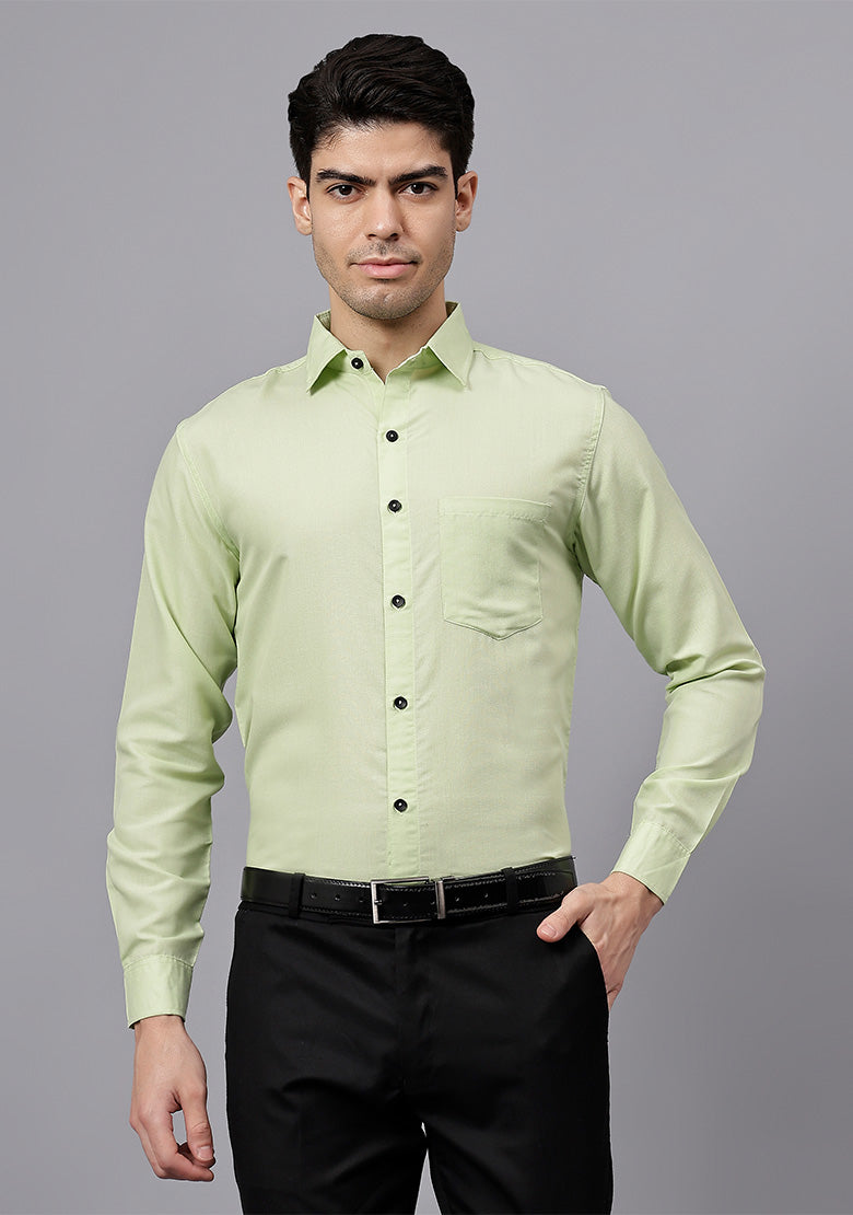 Men's Cotton Blend Slim Fit Formal Shirt – Vida Loca Fashion
