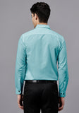 Men's Cotton Blend Slim Fit Formal Shirt