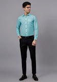 Men's Cotton Blend Slim Fit Formal Shirt