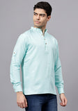 Men's Cotton Blend Slim Fit Short Kurta