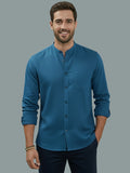 Vida Loca Full Sleeve Chinese collar Cotton Slim Shirt For men and Boys.