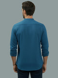 Vida Loca Full Sleeve Chinese collar Cotton Slim Shirt For men and Boys.