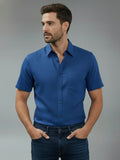Vida Loca Half Sleeve Spread Collar Cotton Slim Shirt For men and Boys.