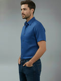 Vida Loca Half Sleeve Spread Collar Cotton Slim Shirt For men and Boys.