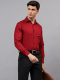 Apektra Men's Regular Fit Full Sleeve Spread Collar Premium Cotton Casual Shirt for Men