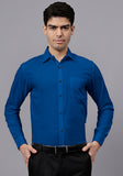 Men's Cotton Blend Slim Fit Formal Shirt