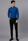 Men's Cotton Blend Slim Fit Formal Shirt