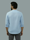 Vida Loca Full Sleeve Chinese collar Cotton Slim Shirt For men and Boys.