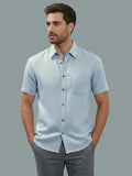 Vida Loca Half Sleeve Spread Collar Cotton Slim Shirt For men and Boys.