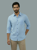 Vida Loca Full Sleeve Spread Collar Cotton Slim Shirt For men and Boys.