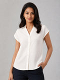 Women shirt collar Regular Fit Shirts