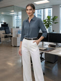 Women’s Viscose Rayon  Shirt | Elegant Casual Office Wear Top