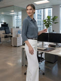 Women’s Viscose Rayon  Shirt | Elegant Casual Office Wear Top