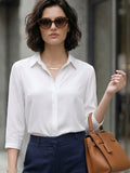 Women’s Viscose Rayon  Shirt | Elegant Casual Office Wear Top