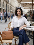 Women’s Viscose Rayon  Shirt | Elegant Casual Office Wear Top