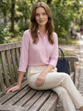 Women’s Viscose Rayon  Shirt | Elegant Casual Office Wear Top