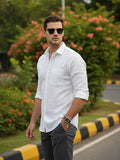 100% Cotton Mens Strip Full Sleeve Shirts