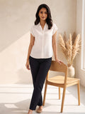 Women shirt collar Regular Fit Shirts