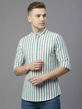 Mens Strip Full Sleeve Kurta