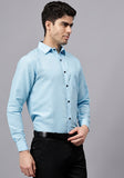 Men's Cotton Blend Slim Fit Formal Shirt