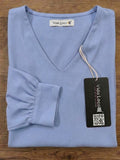 Women’s Crepe Formal Top | Elegant V-Neck Office Wear Blouse