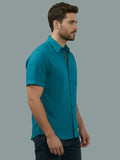 Vida Loca Half Sleeve Spread Collar Cotton Slim Shirt For men and Boys.