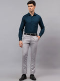 Apektra Men's Regular Fit Full Sleeve Spread Collar Premium Cotton Casual Shirt for Men