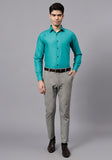 Men's Cotton Blend Slim Fit Formal Shirt