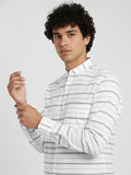 Vida Loca Men's Single Stripe Strip Full Sleeve Shirt