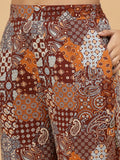 Women Paisley Print Co-ords