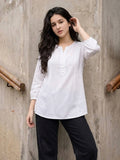 Elegant Viscose Casual Top for Women | Soft & Stylish Everyday Wear