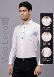 Men's Cotton Blend Slim Fit Formal Shirt