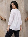 Elegant Viscose Casual Top for Women | Soft & Stylish Everyday Wear