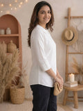 Women’s Classic Cotton Shirt – Elegant Casual Everyday
