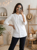 Women’s Classic Cotton Shirt – Elegant Casual Everyday