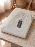 Vida Loca Cream Color Trousers For Women And Girls